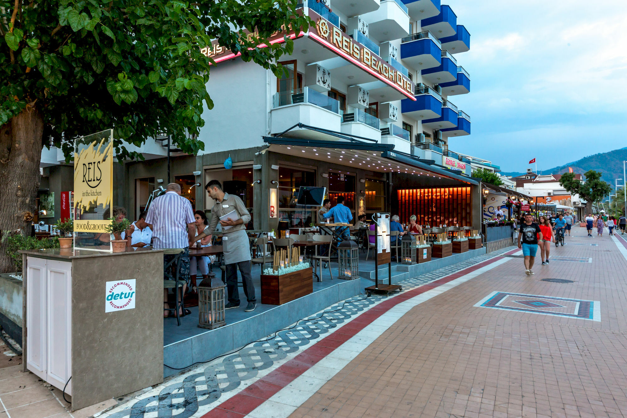 Reis Beach Hotel Мармарис Екстер'єр фото